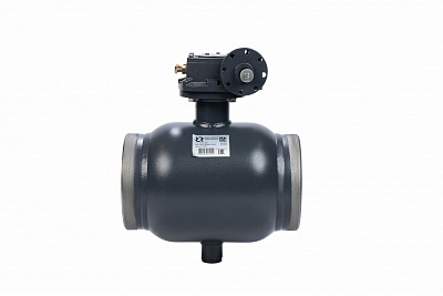 065N0151GR RJIP Premium Кран шаровой WW DN150 PN25 WG (приварной, с редуктором, С/П), Ридан